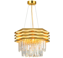 Подвесная люстра Natali Kovaltseva Spear 76013/10C Gold
