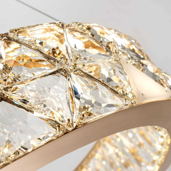 Подвесная светодиодная люстра Modelux Premium ML.6982.600P GD