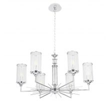 Подвесная люстра Crystal Lux Gloria SP6 Chrome