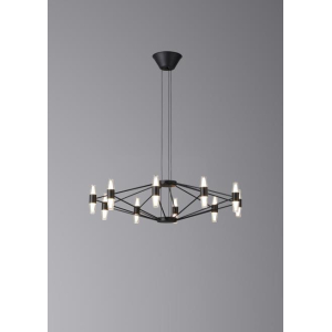 Люстра подвесная Alfa Light F3024-62 BLACK