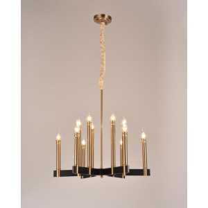 Люстра подвесная Alfa Light F1724-25 E14 Copeer+Black