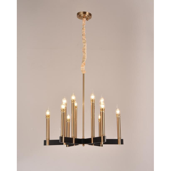 Люстра подвесная Alfa Light F1724-25 E14 Copeer+Black