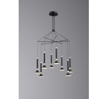 Люстра подвесная Alfa Light F3024-44 BLACK