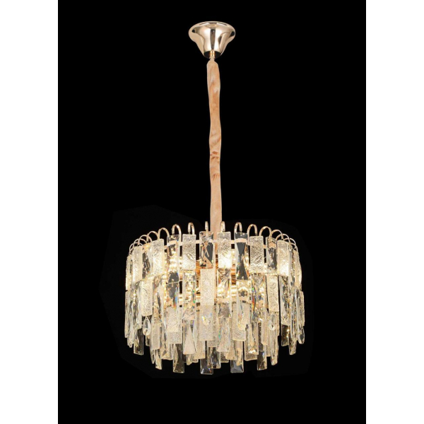 Люстра подвесная Alfa Light F4024-28 400mm SDG E14x8 Люстра подвесная Alfa Light F4024-28 400mm SDG E14x8