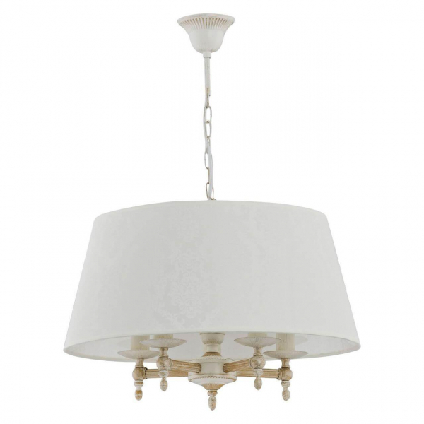 Подвесная люстра Adilux Roksana White 18536 Подвесная люстра Adilux Roksana White 18536