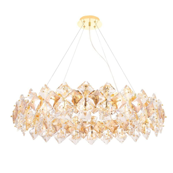 Подвесная люстра Crystal Lux Chokolate SP12 Подвесная люстра Crystal Lux Chokolate SP12