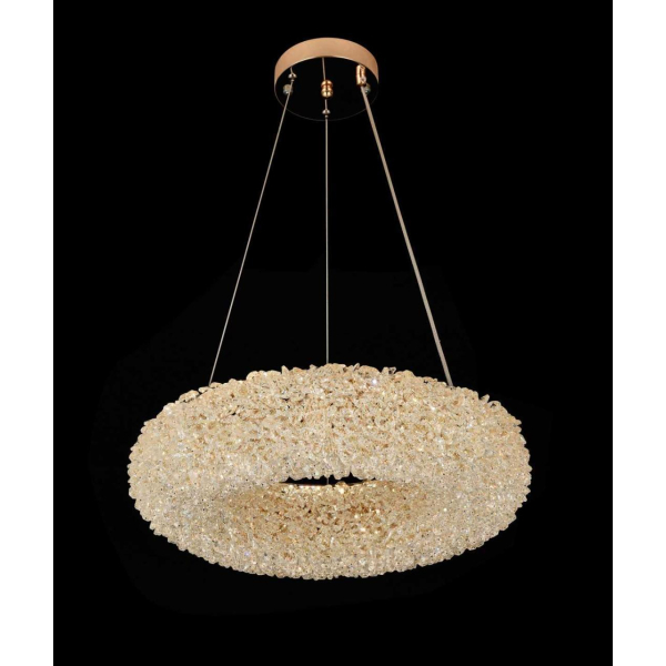 Люстра подвесная Alfa Light F4024-42 400mm SDG LED