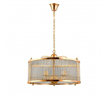 Подвесная люстра Crystal Lux Tadeo SP6 D600 Gold/Transparente