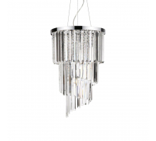 Подвесная люстра Ideal Lux Carlton SP8 Cromo 117737