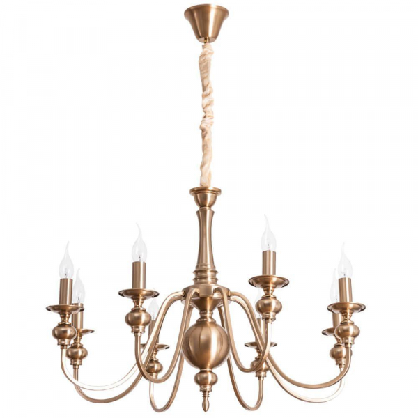 Подвесная люстра Arte Lamp Passoni A6097LM-8PB Подвесная люстра Arte Lamp Passoni A6097LM-8PB