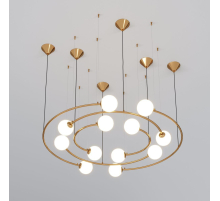 Подвесная люстра Bogates Brook 359/12 латунь