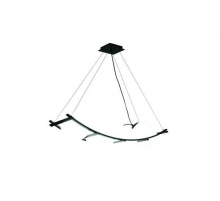Люстра подвесная Alfa Light F3524-07 White+Black E27*4