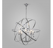 Подвесная люстра Eurosvet Santi 60139/8 хром