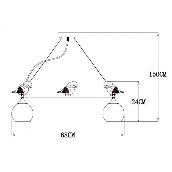 Подвесная люстра Arte Lamp Gemelli A2150SP-5WG Подвесная люстра Arte Lamp Gemelli A2150SP-5WG