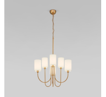Подвесная люстра Eurosvet Abbey 60164/6 латунь Smart