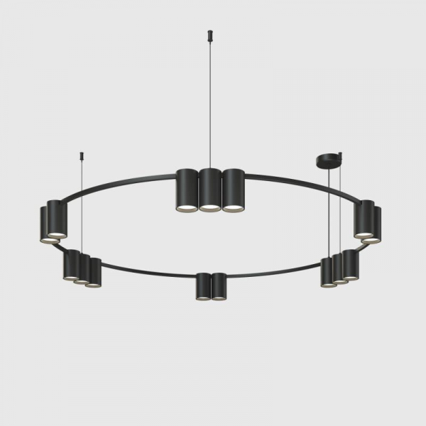 Подвесная люстра Denkirs Orbit DK4067-BK Подвесная люстра Denkirs Orbit DK4067-BK