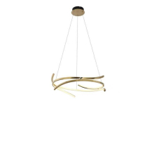 Люстра подвесная Alfa Light F0424-09 600mm rose gold