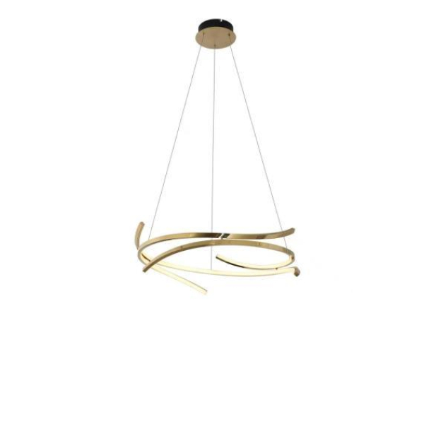 Люстра подвесная Alfa Light F0424-09 600mm rose gold