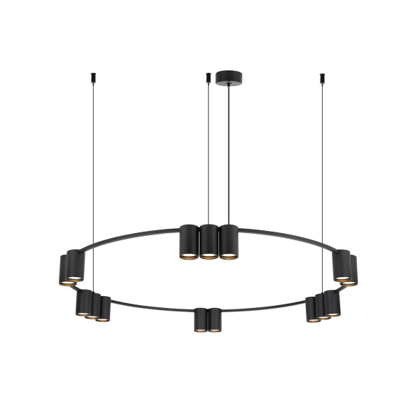 Подвесная люстра Denkirs Orbit DK4067-BK