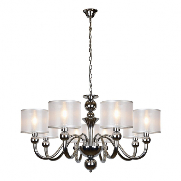 Подвесная люстра iLamp Spring RM1690/8CR Подвесная люстра iLamp Spring RM1690/8CR