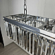Подвесная люстра Imperium Loft Rh 1920S Odeon Clear Glass Fringe Chrome 228792-22