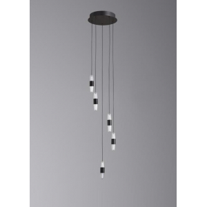 Люстра подвесная Alfa Light F3024-50 BLACK