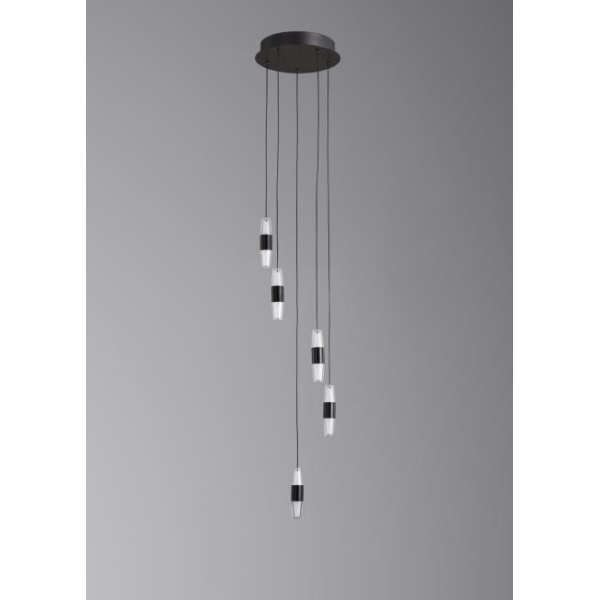 Люстра подвесная Alfa Light F3024-50 BLACK Люстра подвесная Alfa Light F3024-50 BLACK