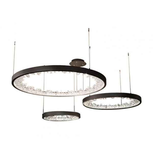 Подвесная светодиодная люстра Kink Light Рами 07668-80+60+40,19 Подвесная светодиодная люстра Kink Light Рами 07668-80+60+40,19
