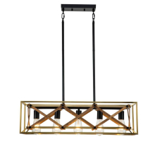 Подвесная люстра Indigo Storia 10002/5R Black V000066