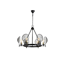 Люстра подвесная Alfa Light F3524-03 Black E27*6(bulb exclude)