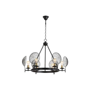 Люстра подвесная Alfa Light F3524-03 Black E27*6(bulb exclude)