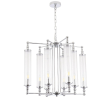 Подвесная люстра Crystal Lux Tomas SP8 D650 Chrome