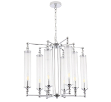 Подвесная люстра Crystal Lux Tomas SP8 D650 Chrome