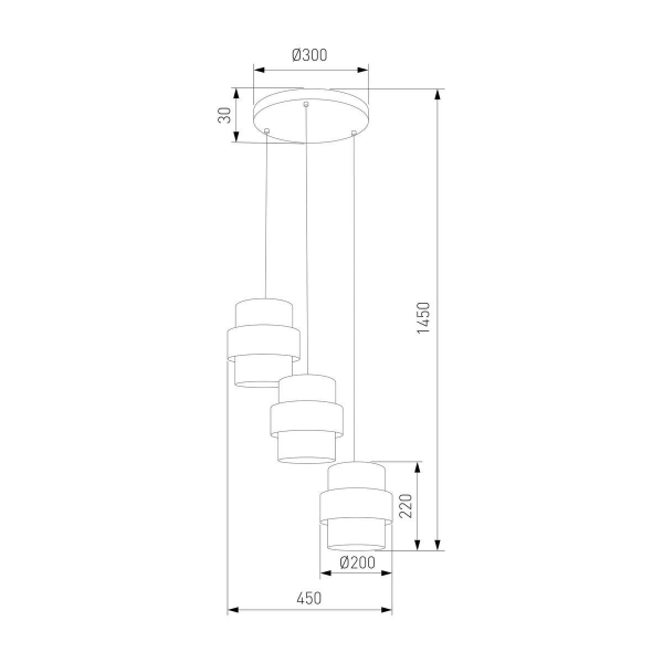 Подвесная люстра TK Lighting 6098 Calisto Подвесная люстра TK Lighting 6098 Calisto