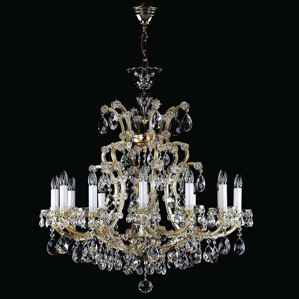 Подвесная люстра Artglass Maria Terezia 12 Vachtle CE Подвесная люстра Artglass Maria Terezia 12 Vachtle CE
