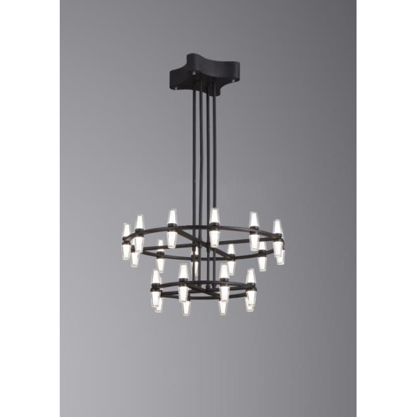 Люстра подвесная Alfa Light F3024-57 GOLD