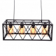 Подвесная люстра Lumina Deco Nortis LDP 11535-4 BK
