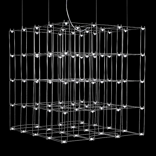 Подвесная люстра Imperium Loft Quasar Cosmos Square Led Pendant Light 80/80/80 252288-22