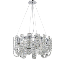 Люстра подвесная хрустальная 2172/09/08P Stilfort, серия Umiko