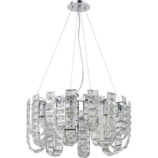 Люстра подвесная хрустальная 2172/09/08P Stilfort, серия Umiko