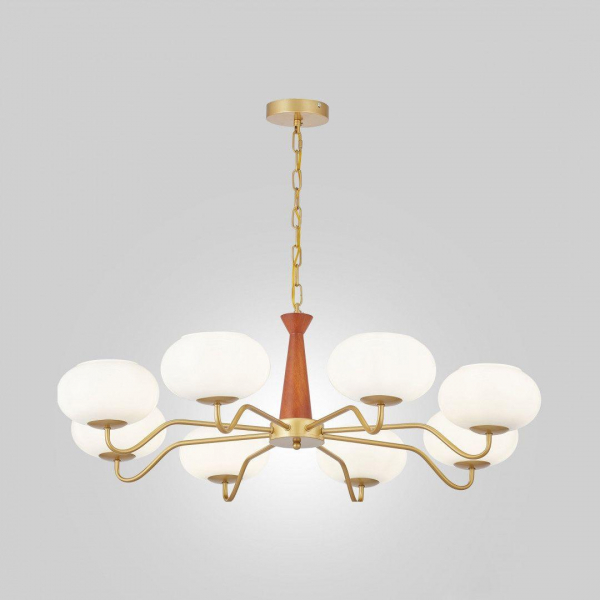 Подвесная люстра Arte Milano Napoli 310166/D900/8 BS/WD Подвесная люстра Arte Milano Napoli 310166/D900/8 BS/WD
