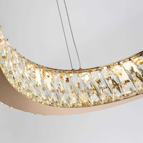 Подвесная светодиодная люстра Modelux Premium ML.6982.600P GD