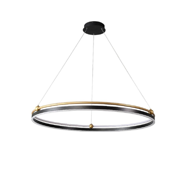 Подвесная люстра Crystal Lux FERNANDO SP88W LED D1000 BLACK/GOLD Подвесная люстра Crystal Lux FERNANDO SP88W LED D1000 BLACK/GOLD
