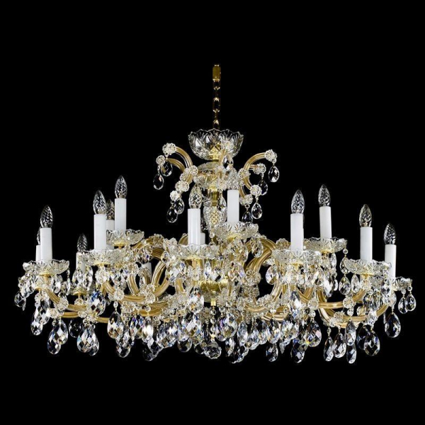 Подвесная люстра Artglass Maria Terezia 17 Vachtle CE Подвесная люстра Artglass Maria Terezia 17 Vachtle CE