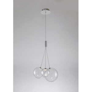 Люстра подвесная Alfa Light F3024-23 CHROME GOLD