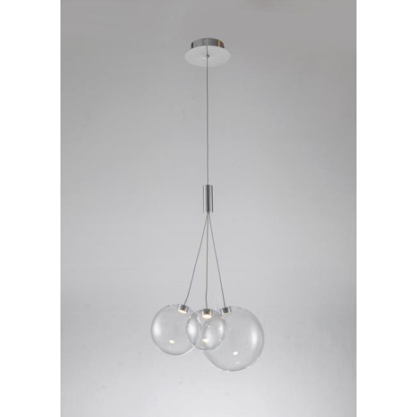 Люстра подвесная Alfa Light F3024-23 CHROME GOLD