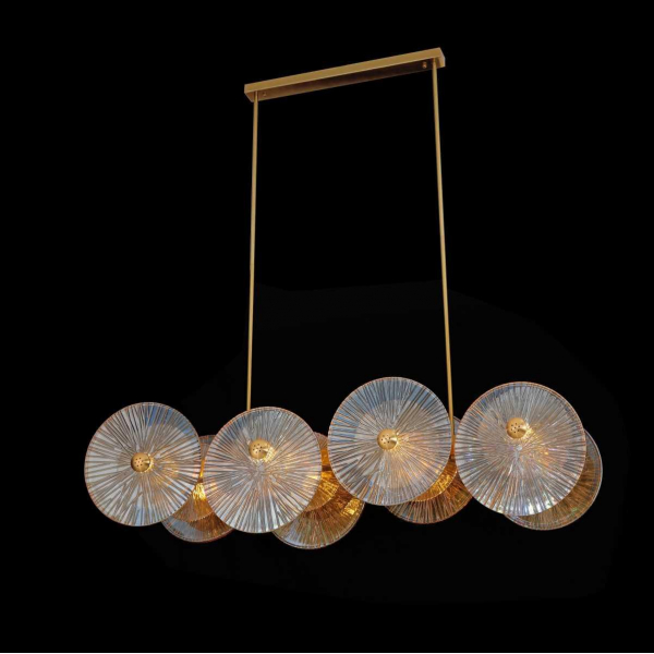 Люстра подвесная Alfa Light F4024-52 1100x300mm GD LED Люстра подвесная Alfa Light F4024-52 1100x300mm GD LED