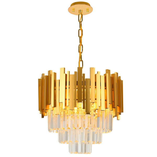 Подвесная люстра Natali Kovaltseva Vertigo 81440/6C Gold Подвесная люстра Natali Kovaltseva Vertigo 81440/6C Gold
