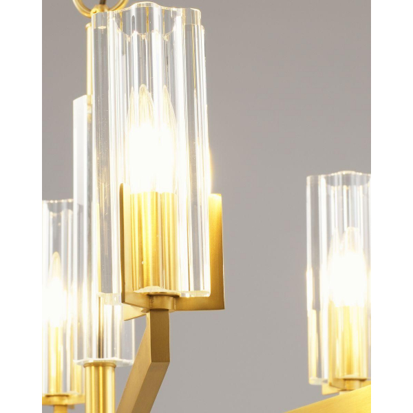 Подвесная люстра Moderli Brass V11074-6P Подвесная люстра Moderli Brass V11074-6P