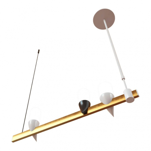 Подвесная светодиодная люстра Loft IT Whisper 1028-3WH Подвесная светодиодная люстра Loft IT Whisper 1028-3WH
